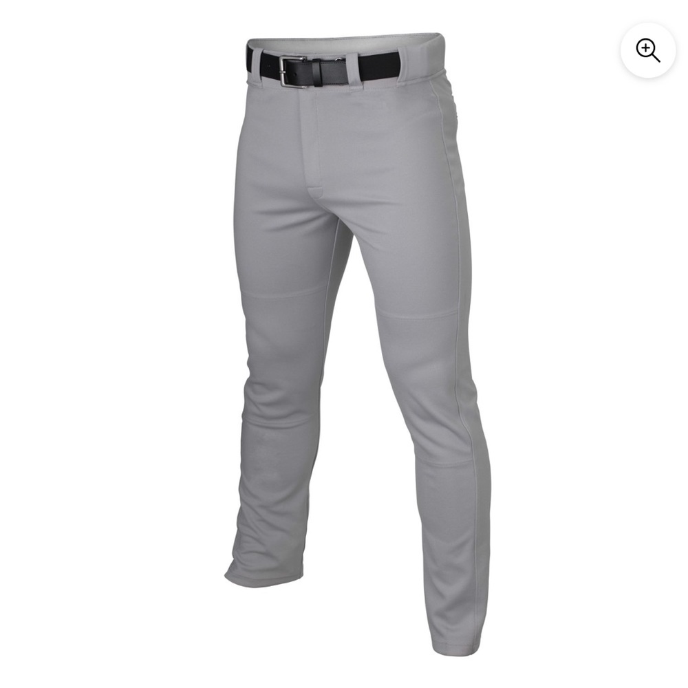 Easton gray baseball pants xl